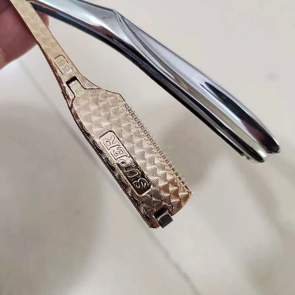 

Набор безопасных бритв для бритья с защитой от царапин, подарок с 20-лезвийями, мужской ручной держатель для ножей в стиле ретро, сменное лезвие, парикмахерские инструменты для мужчин