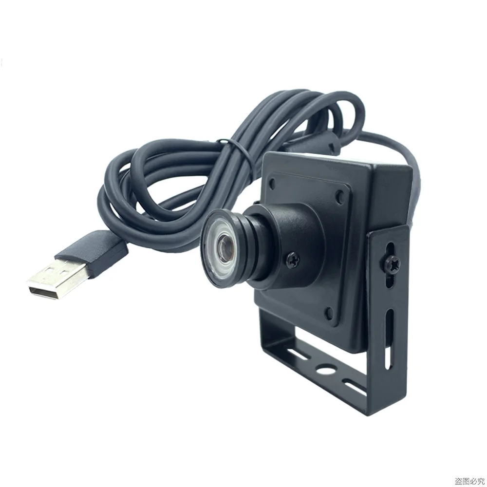 4K 8MP 3264*2448 34*34mm Color USB Camera with 8mm Board Lens Rolling Shutter Compatible with Multiple Operating Systems