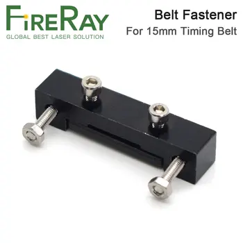 FireRay – attache de courroie pour Transmission de courroie de synchronisation à extrémité ouverte pour axe X/Y, outils de quincaillerie, pièces de machines, largeur de HTD-3M, 15mm
