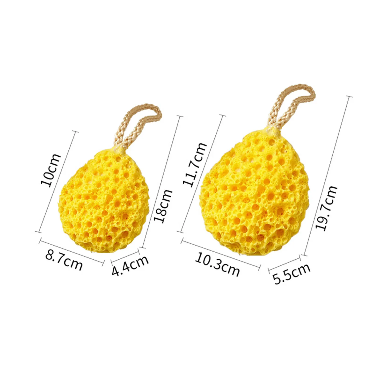 Foaming Sponge Body Scrubber Ball Deep Cleansing Bathroom Shower Cleaning Tools n Women Children Body Cleaning