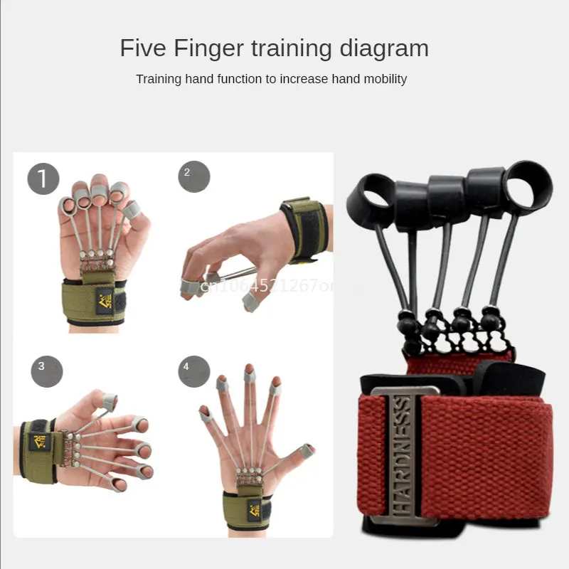 Yoga Equipment -- Finger Extensor Exerciser (griper) Finger Rehabilitation Training