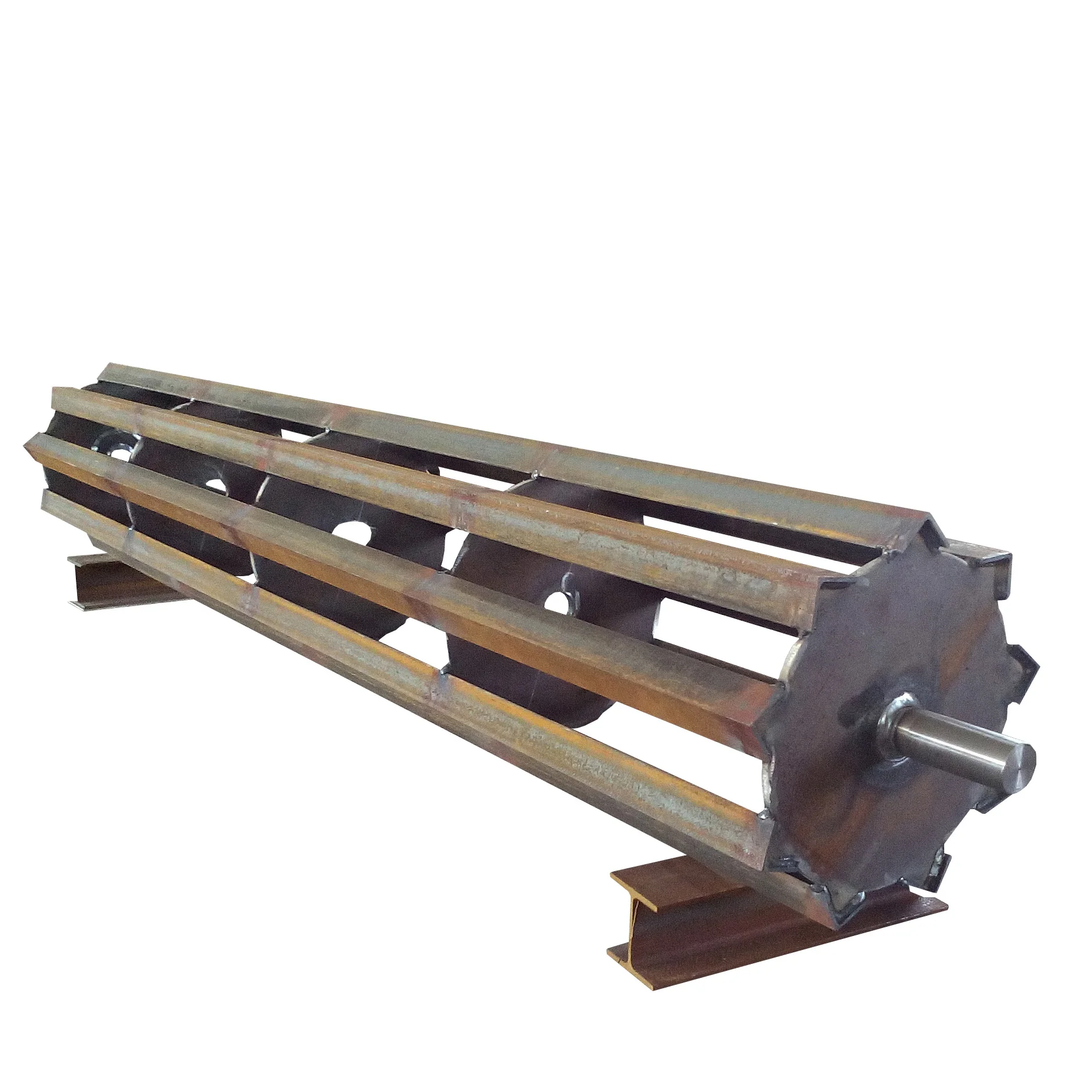Agriculture Lawn Aerator Drum Style Spike Rollers Tool Spare Parts A500 Steel Powder Coated 190kg