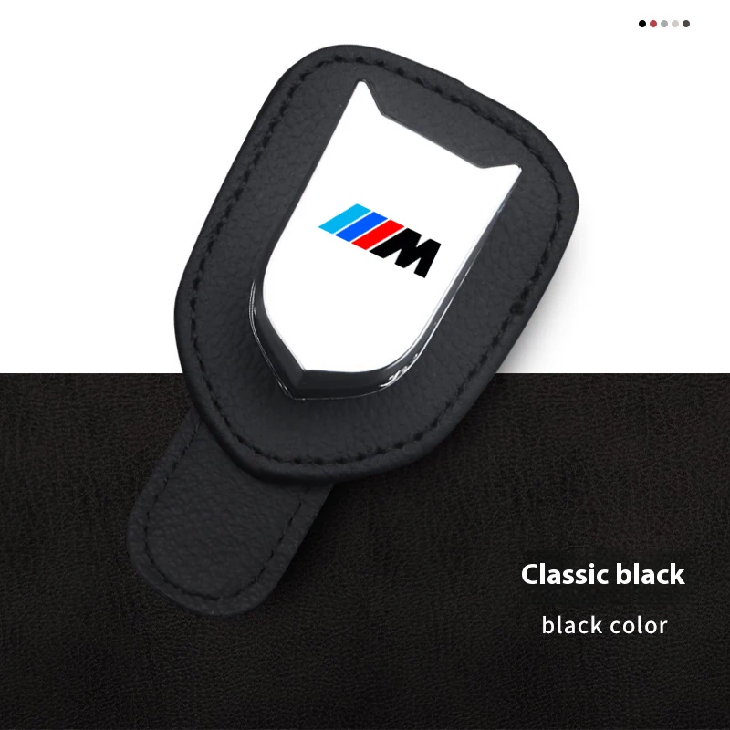 Car Glasses Case Sun Visor Glasses Holder Sunglasses Holder For BMW M Power X1 X3 X4 X5 X6 X7 F10 F20 F30 G20 G30 F15 F16 M3 M5