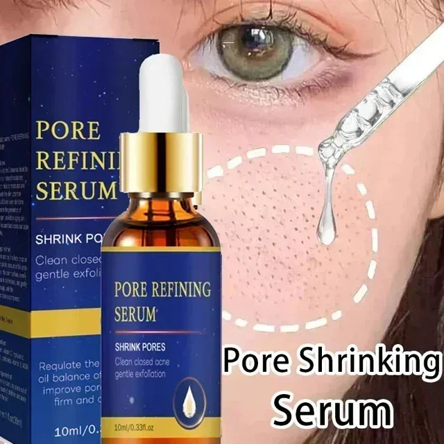 

Acid Shrink Pore Face Serum Moisturizing Whitening Essence Oil Face Cream Anti-Aging Dry Skin Care