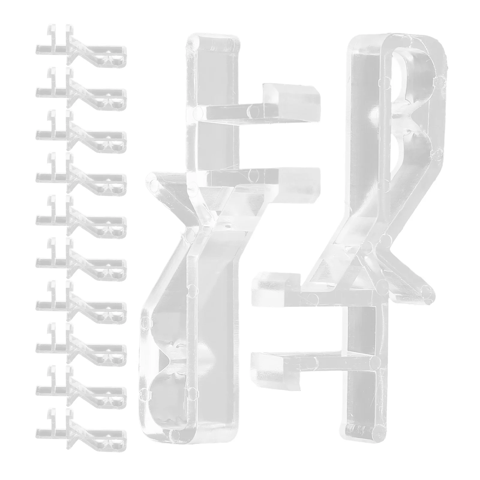 

20pcs Blind Clips Replacement Parts for Window Valance Vertical Curtains Lightweight Easy Storage Practical Accessories