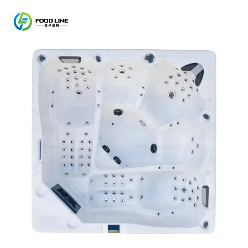 Factory Price Acrylic Hot Tub Jakuzzii Best Luxury Whirlpool Outside Spa Balboa Energy-efficient Hotel Jaccuzi Outdoor