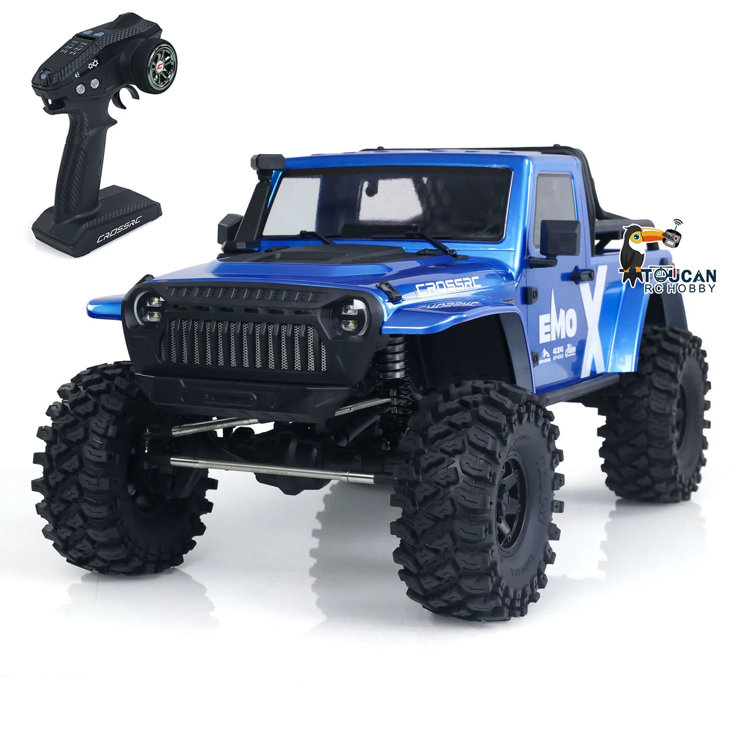 Toucanhobby 1/8 CROSSRC EMOX Remote Control Off-road Vehicles RC Crawler Car 4WD RTR Model