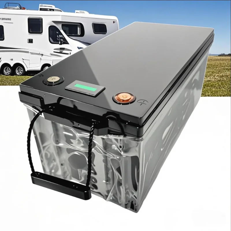 24V 80Ah LiFePO4 Battery Pack with BMS 8S + 10A Charger | Portable Lithium Iron Phosphate Battery for Electric Car Energy Storag