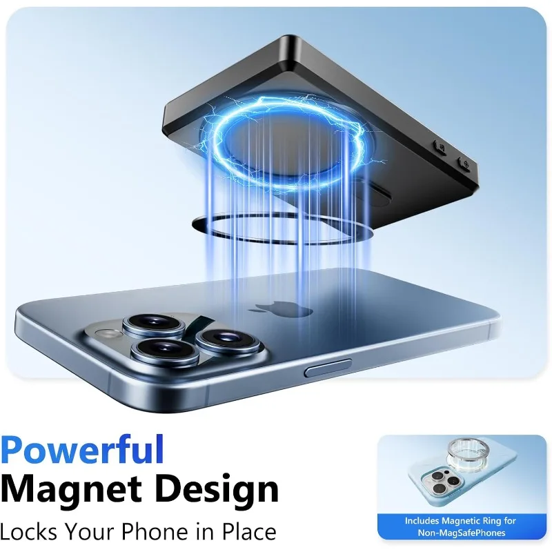 Selfie Monitor Screen Magnetic Back Camera Monitor Built-in Bluetooth 1500mAh Battery for Solo Shooting Vlogging Live Streamin image 2
