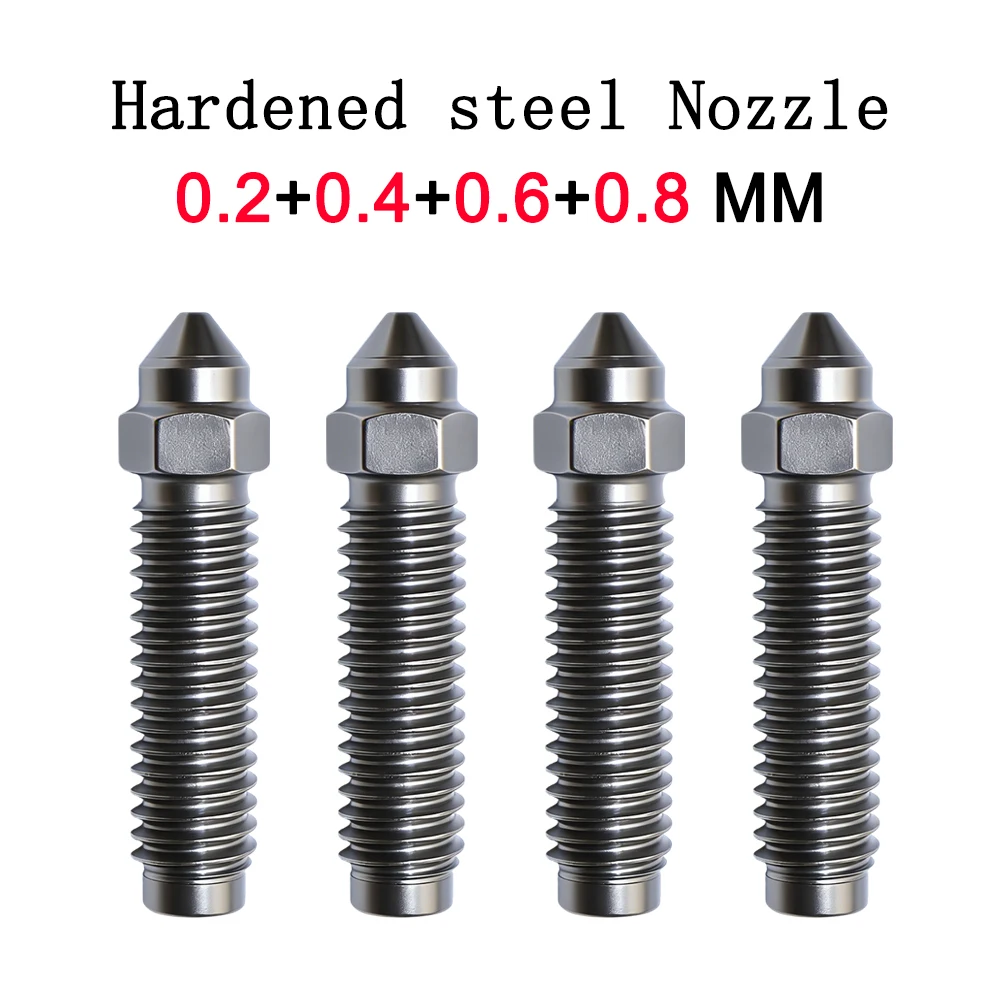 Upgrade Elegoo CC2 Hotend 0,2/0,4/0,6/0,8mm Montiertes Extruder-Hotend-Kit für Elegoo Centauri Carbon 2 Hot End / Centauri Nozzle