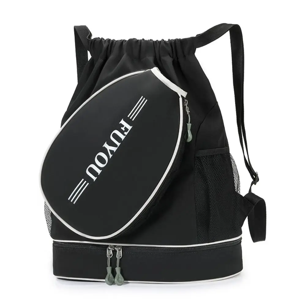 

New Multifunctional Badminton Racket Backpack Large Capacity with Shoes Pocket Gym Fitness Pack Waterproof Sports Bag
