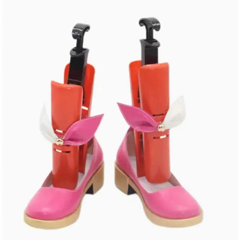 QQ28LQProject Sekai สีสันเวทีโอโทริ เอ็มูคอสเพลย์ฮาโลวีนบทบาทสมมติสีชมพูรองเท้าน่ารักผู้หญิงอะนิเมะการ์ตูนนิทรรศการวันครบรอบ