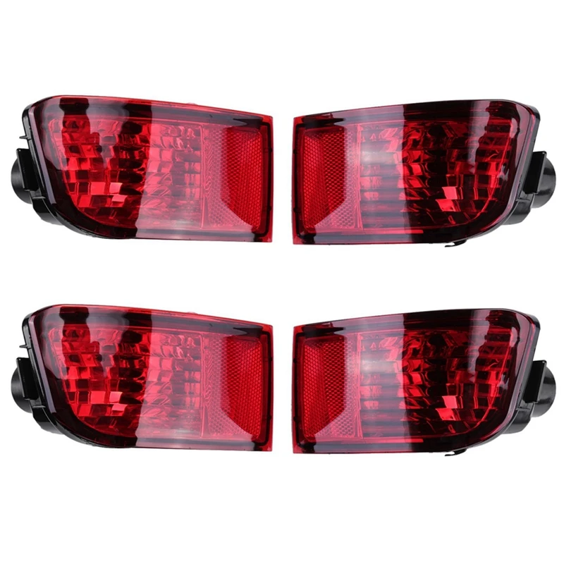

4X For Toyota Land Cruiser Prado 120 Tail Lamp 2002-2009 No Bulb Rear Light Tail Light Shell