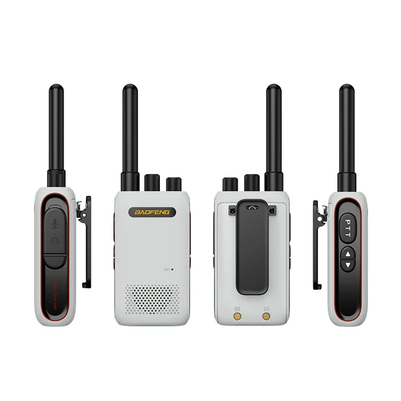 BaoFeng BF-358 Profesional Walkie Talkie Type C Smart Mini Two-way Radio UHF Powerful Radio Receiver BF-358 Portable Transceiver