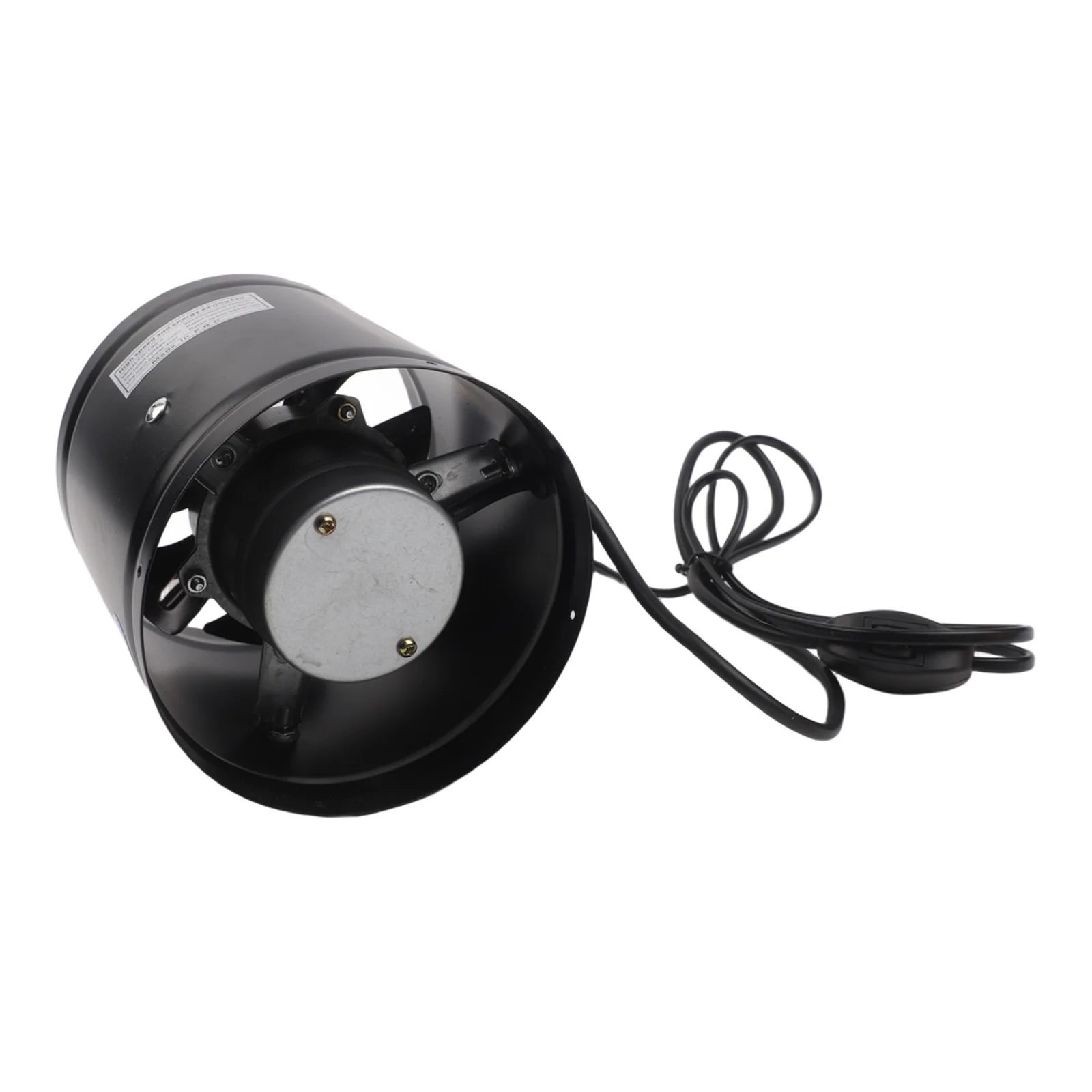 Two Way Ventilation System Fan Hvac White Duct Fan 220V 50Hz 1-piece Pure Metal Casting Thickened Fixed Design