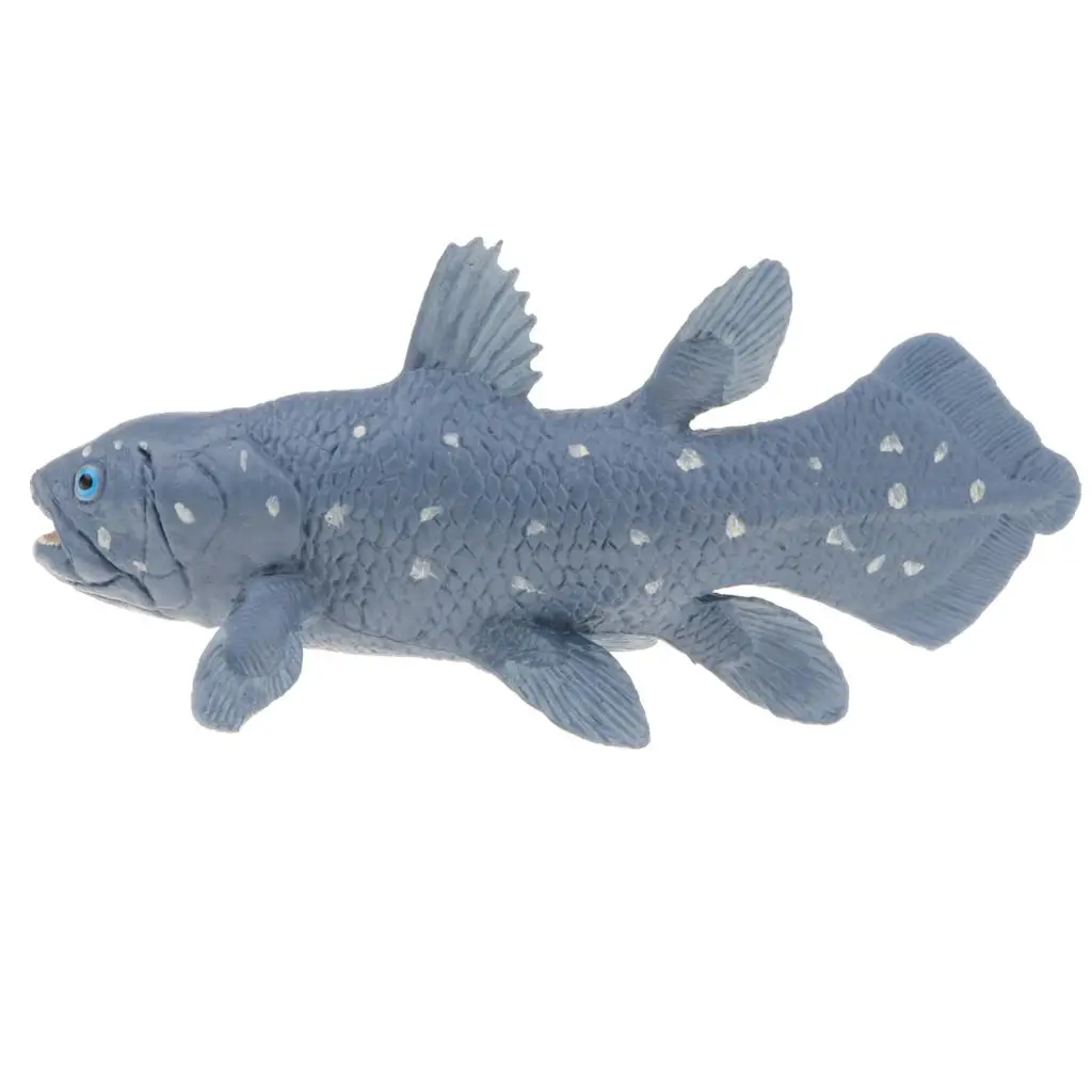 Figura de animal marino modelo Coelacanth de 5 pulgadas, juguete para niños