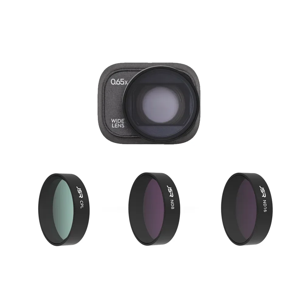 Drone Filters Set For DJI Mini 4 Pro UV Lens Protection CPL Polarization ND8 Light Reduction Filter for Mini 4 Pro Accessories