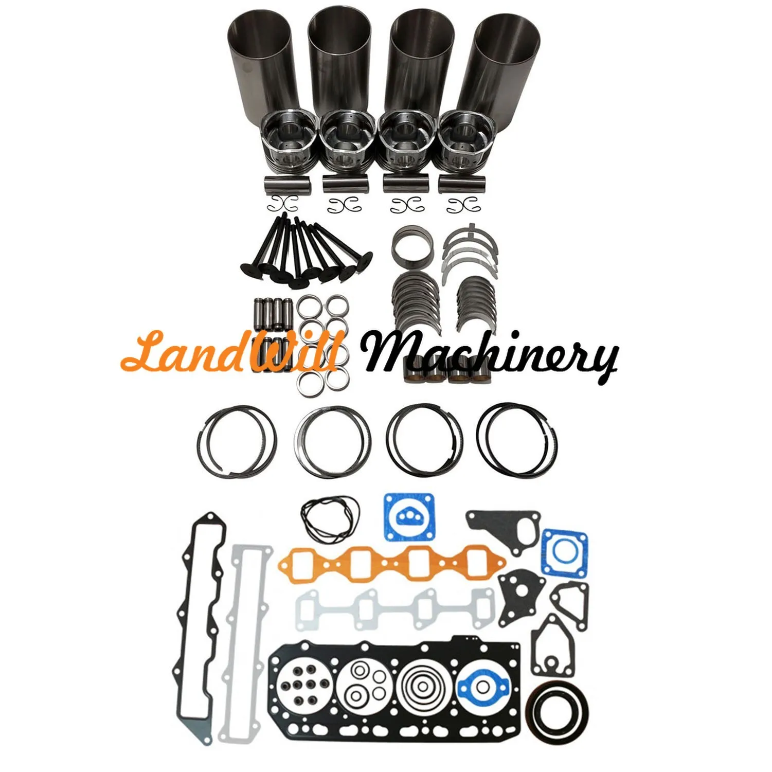 4D88 4D88E Engine Overhaul Rebuild Kit STD Fits For Komatsu Engine