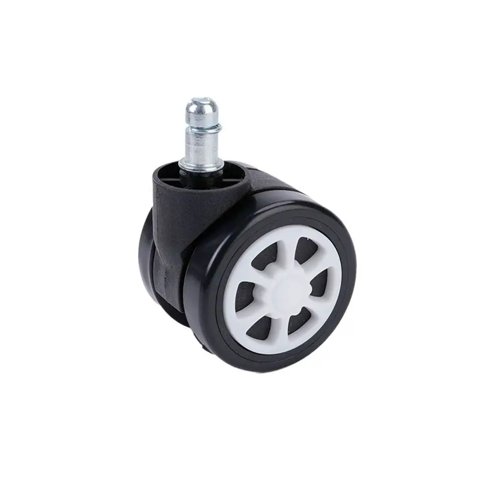 Quiet 360 Degree Swivel Wear-resistant Smooth Luggage Wheels Sturdy Removable Furniture Casters Furniture Accessories