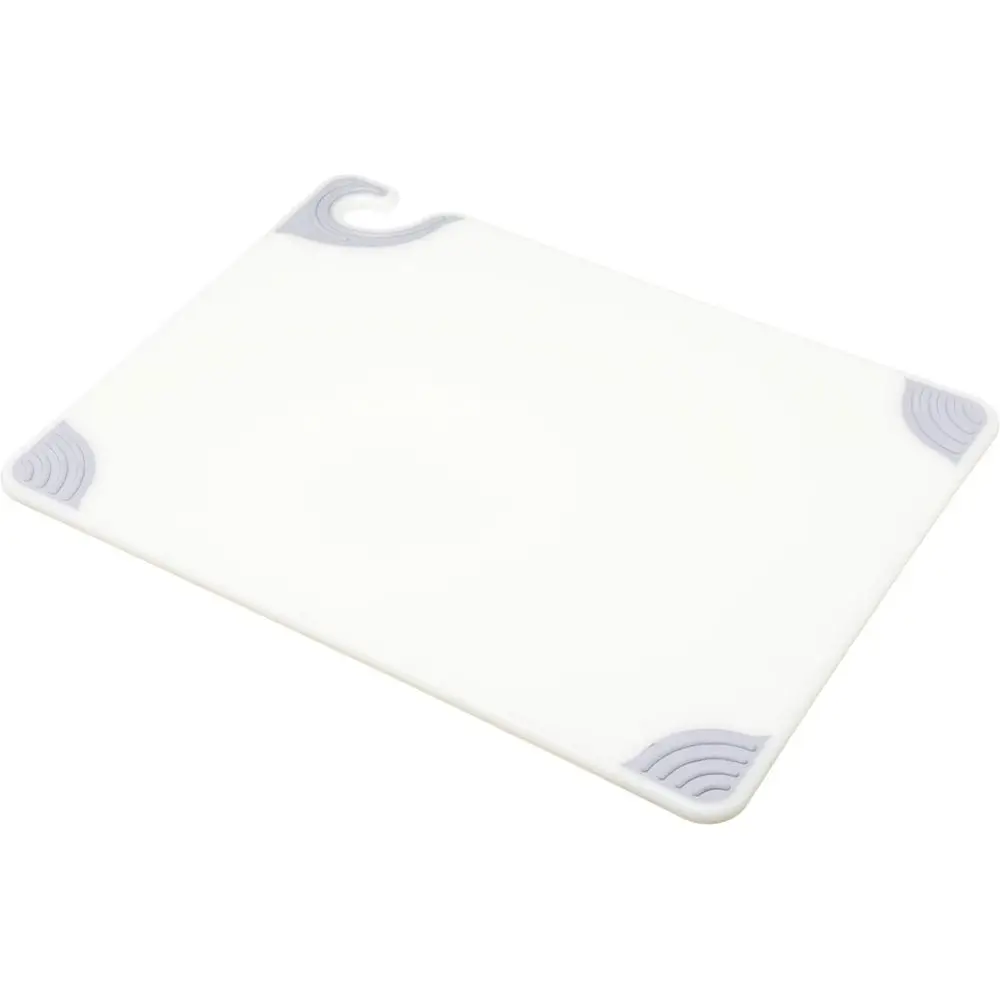 

Пластиковая разделочная доска SafTGrip с защитным крючком, 15 x 20 x 0.5, белая