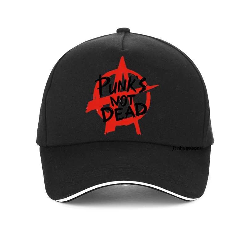 

Punk's Not Dead Design Baseball cap Men Letter Printed Dad hat summer brand Punk Music hip hop cap adjustable snapback hats