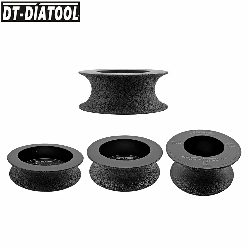 DT-DIATOOL-Diamond Grinding Wheel for Marble Granite Chamfering for Grinding Quartz and Ceramic Stone Dia75/85mm 1Pc Grinder