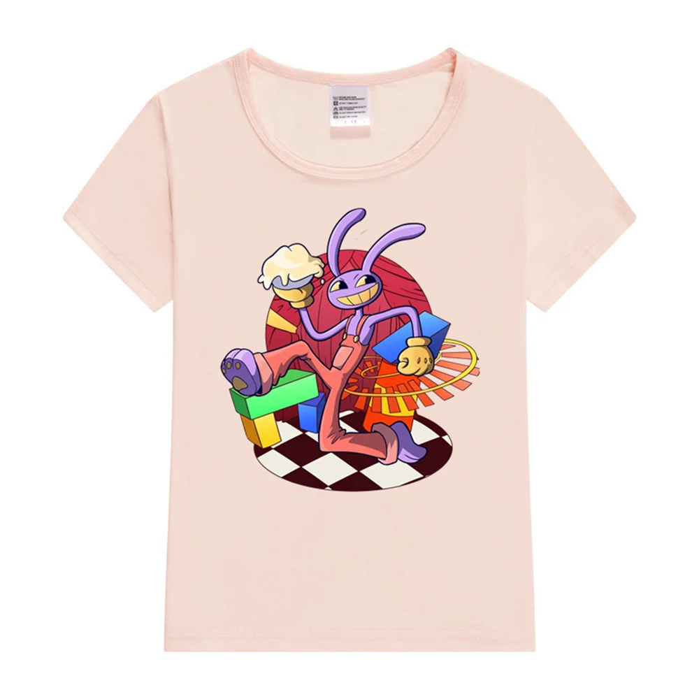 

The Amazing Digital Circus Jax Kids T Shirt Children Clothing From 4 To 14 Years Tees Casual Tops Clothing For Girls Boys Tshirt