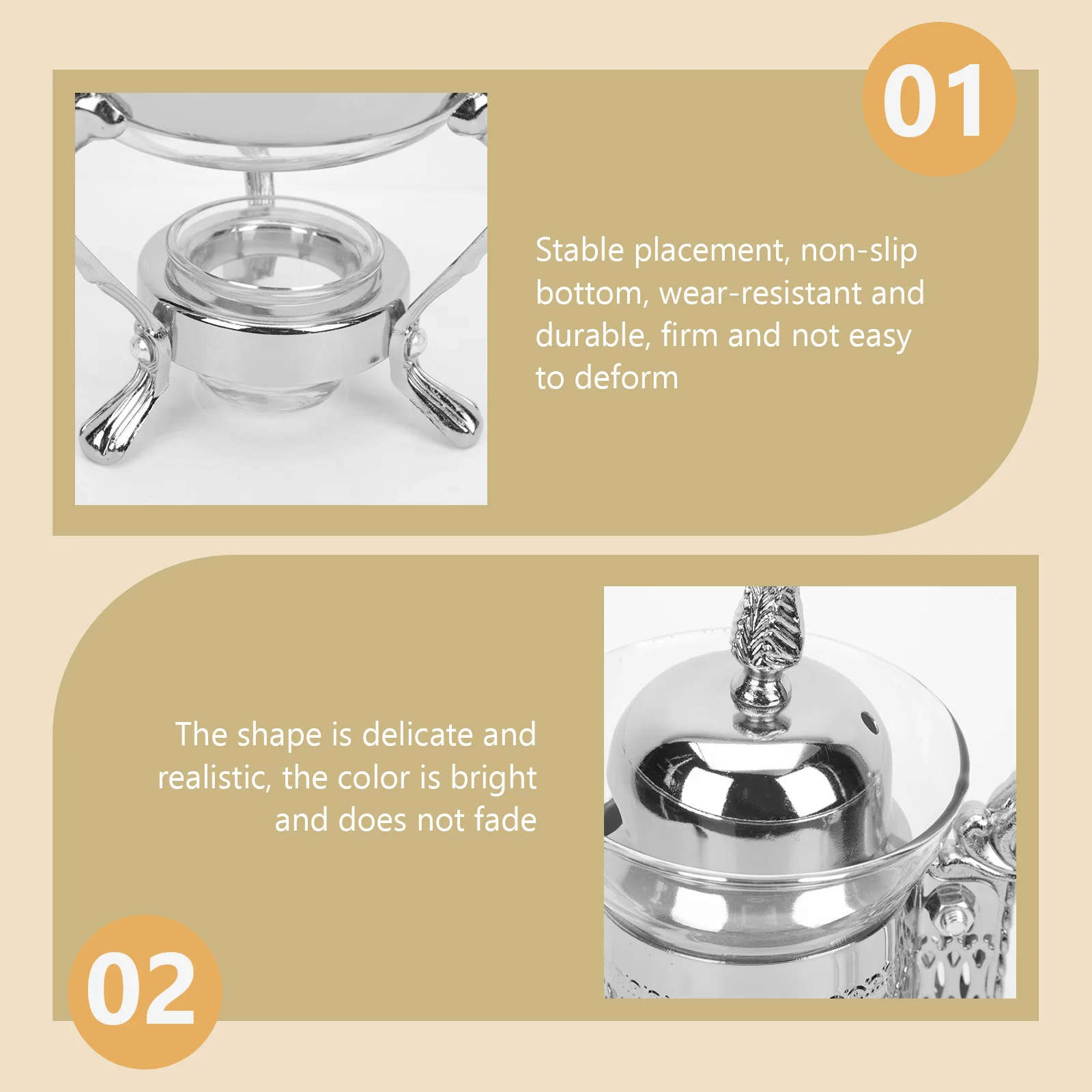 

Luxury Heatable Glass Coffee Kettle Exquisite Workmanship Strong Durable Easy Maintenance Family Daily Needs Glass Coffee Pot