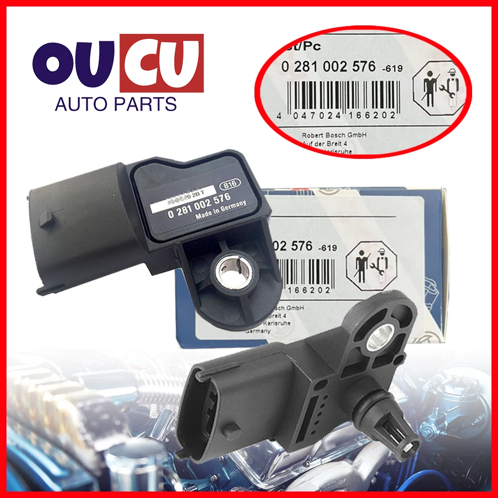 Colector de admisión Original, sensores de presión OEM 0281002576 /0281006102 /0281002743, compatible con VVOLVO FE FH 12 420 460 FM FL