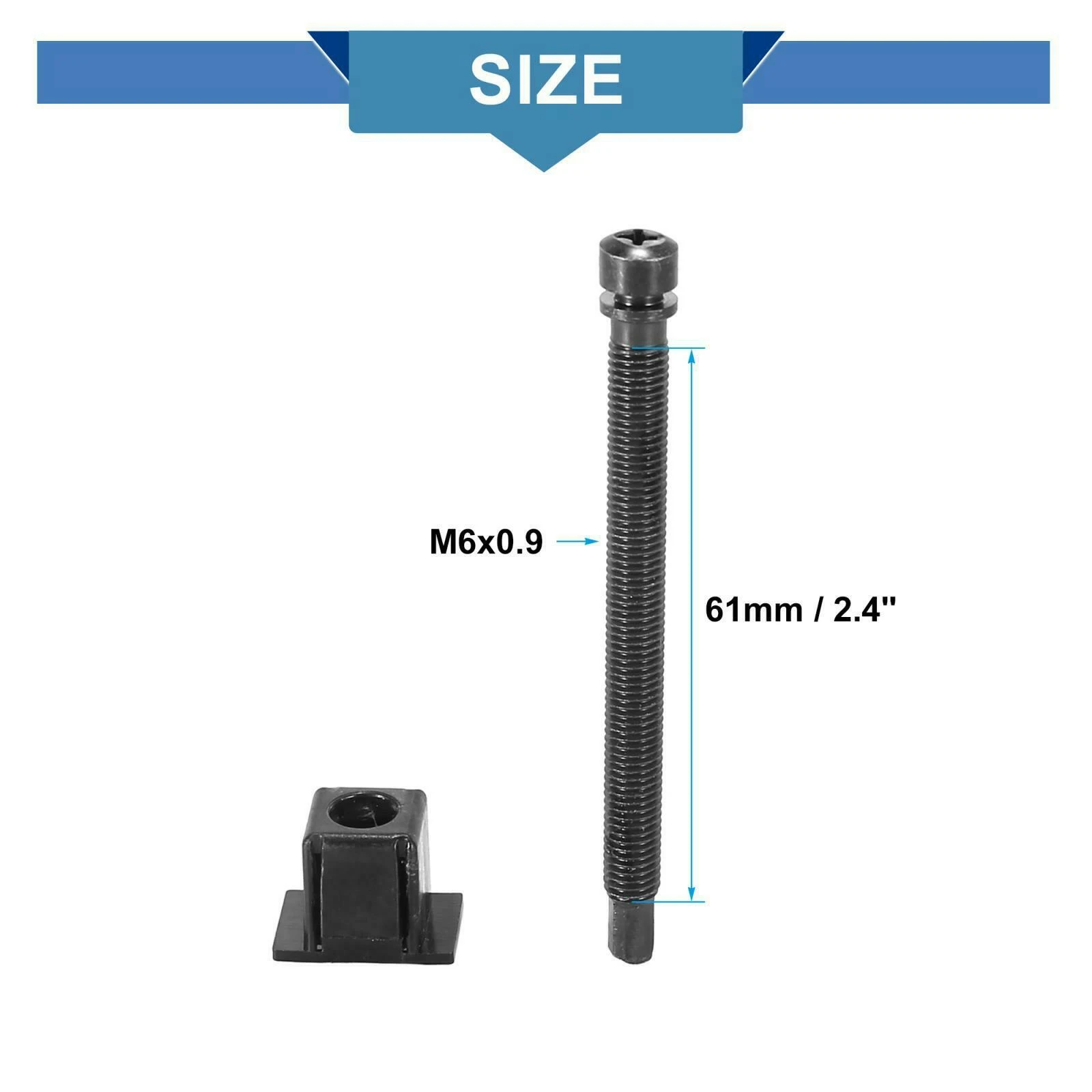 M45K-2Set Car Lamp Headlight Adjusting Screw Crown Set Left Or Right Side For Jeep Wrangler YJ 1987-1995 Replaces 55054844
