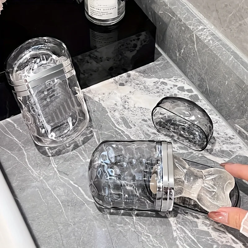 

Leakproof Travel Soap Case Shampoo Bar Holder, Storage Box Organizer Soap Container with Draining Layer Portable Bar Soap Holder