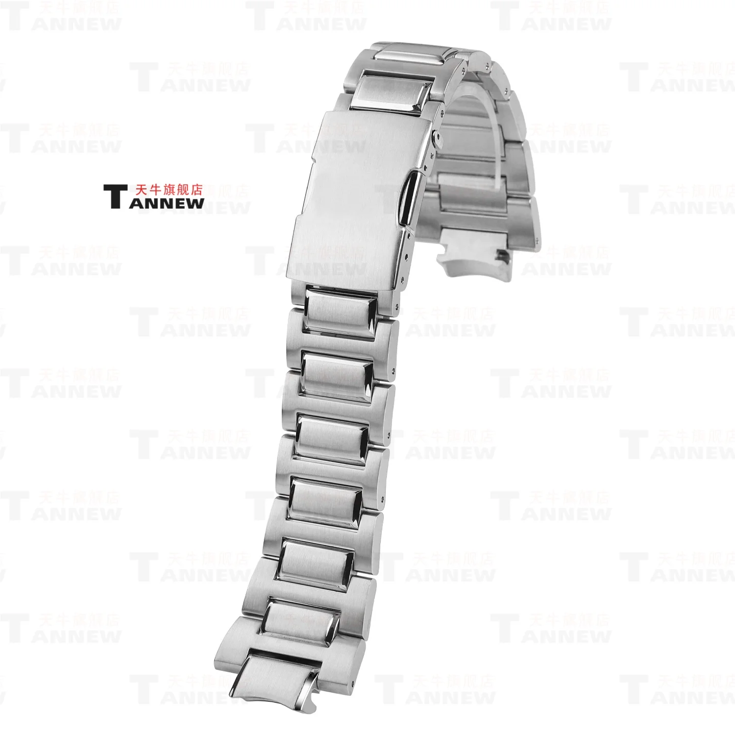 Silicone Rubber Watch Band for Citizen CA4250 Series, Replacement Strap for CA4250-03E CA4252 AW1420-04E CA4250-54