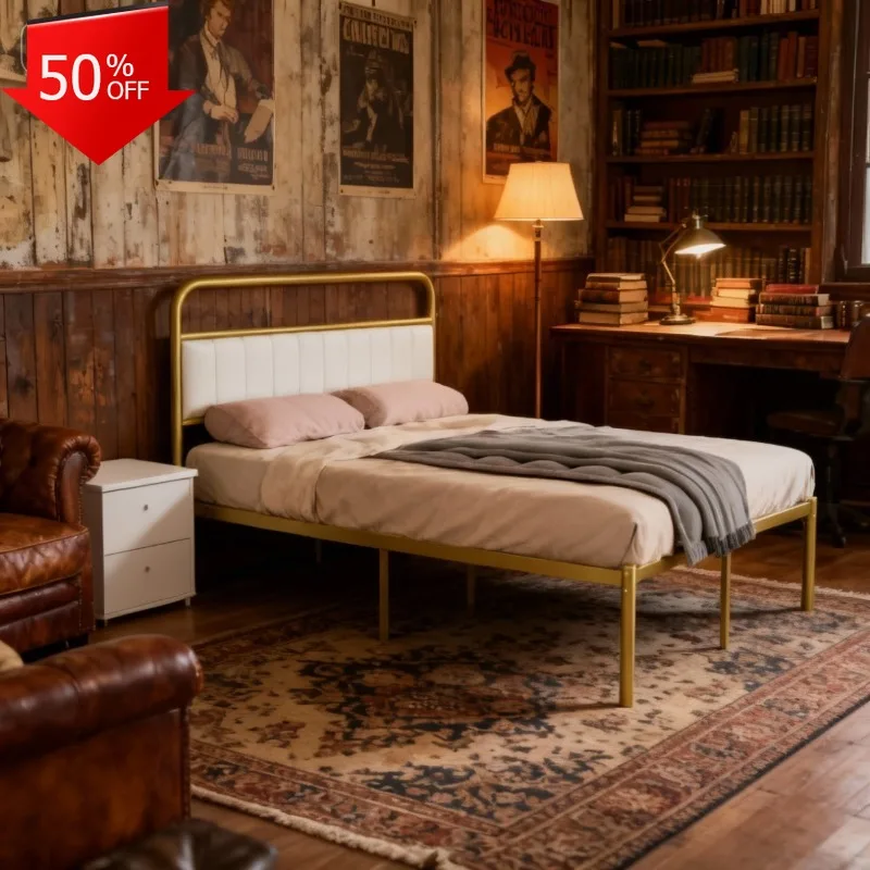 

King Bed Frame Queen Double Beds Clearance Full Bedroom Furniture Bed 2 People Sofa Murphy Size Single Camas De Dormitorio Home