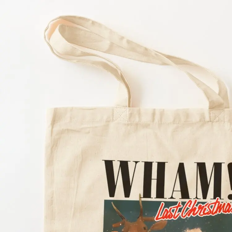 Last Christmas Album - Vintage Band UK Tote Bag shopper bag women canvas Lady bags female bag bags luxury women