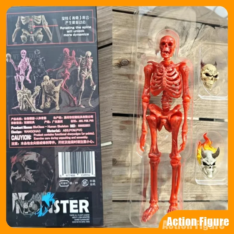

In Stock Original Keep Going 6 Color 1/12 Scale Soldier Scene Accessory Human Skeleton Holiday Gift Desktop Ornament Collectible