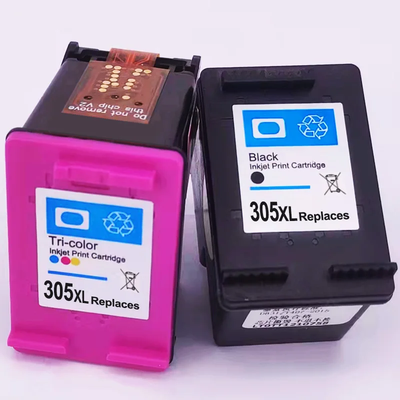 305XL Remanufactured Printer Ink Cartridges for HP 305 XL HP305 Compatible with HP DeskJet 2300 HP ENVY 6010e 6020e 6030e 6050e