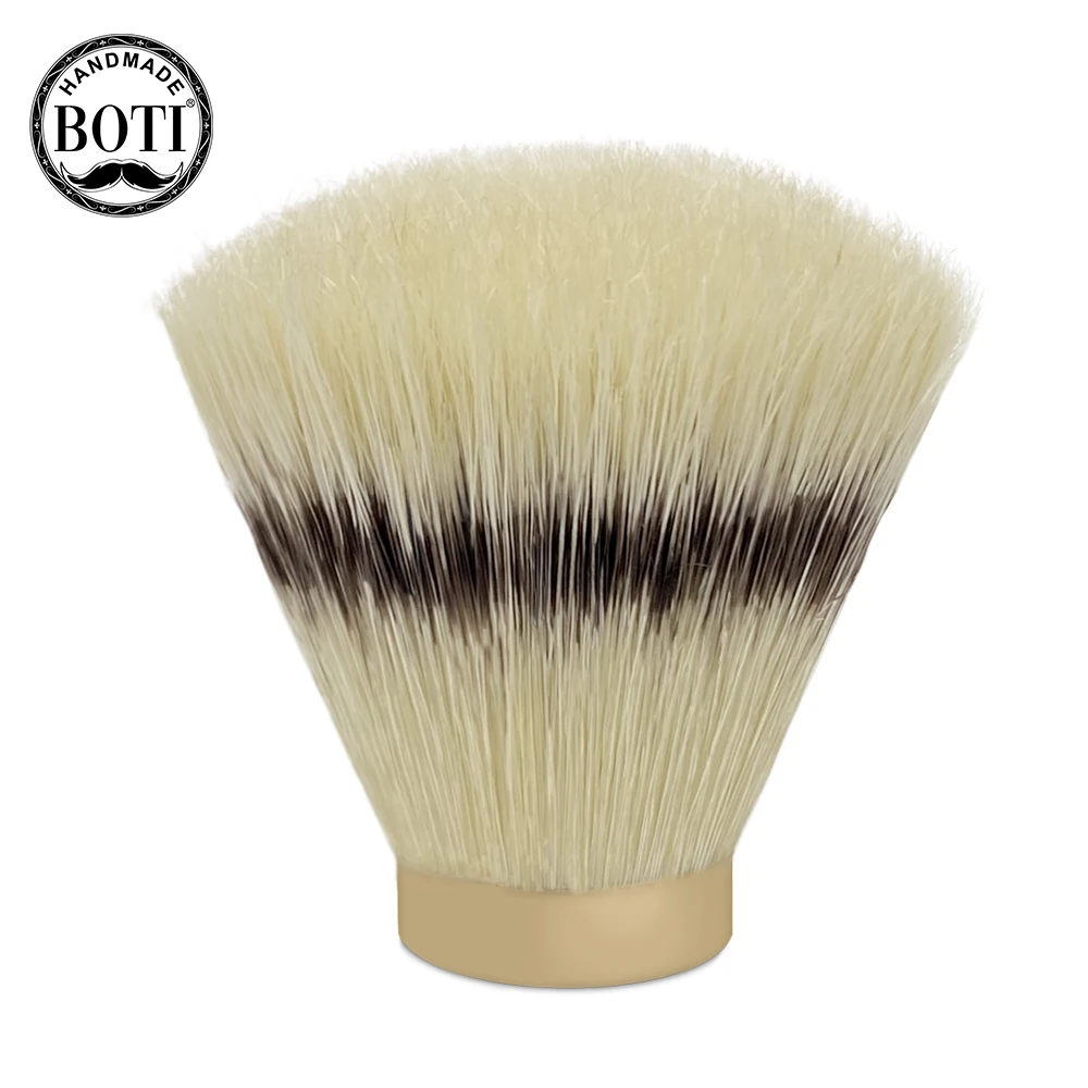 

Boti Black Hemline Hair Knot Barbershop Beard Care Tools with Razor Wet Shaving Brush Kit Men's Gifts