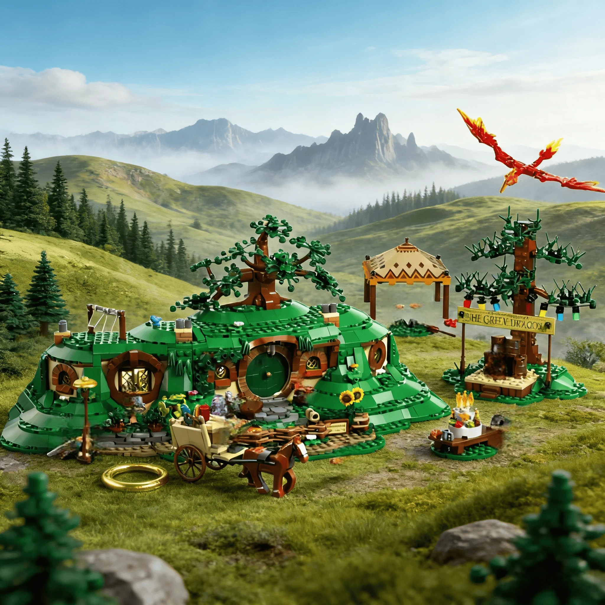 

Новинка 2025 года: Конструктор MOC Замок Шира (2017+ деталей) и Дом-отель Хоббитов (657+ деталей) — Креативный набор для сборки, развивающие кубики, игрушки, подарок для детей