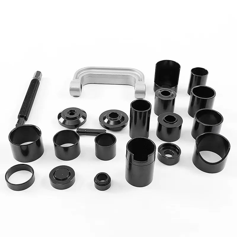 21-Piece Forged & Polished Metric Suspension Arm Ball Joint Removal Tool Kit with C-Arm, C-Frame Puller and Hex-Head Drivers