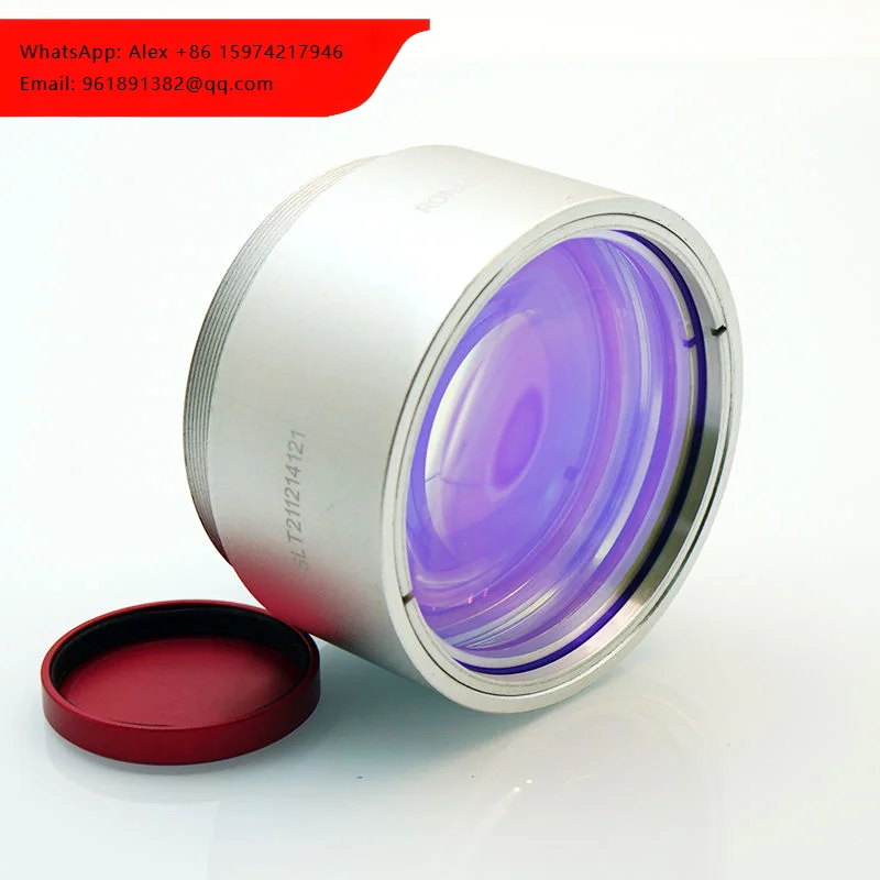 

Opex SL-355-110-160-D10-LP 355mm Optical F Theta Scan Lens With Anti-Reflective Coating And UV Printing For Mask Machine OEM