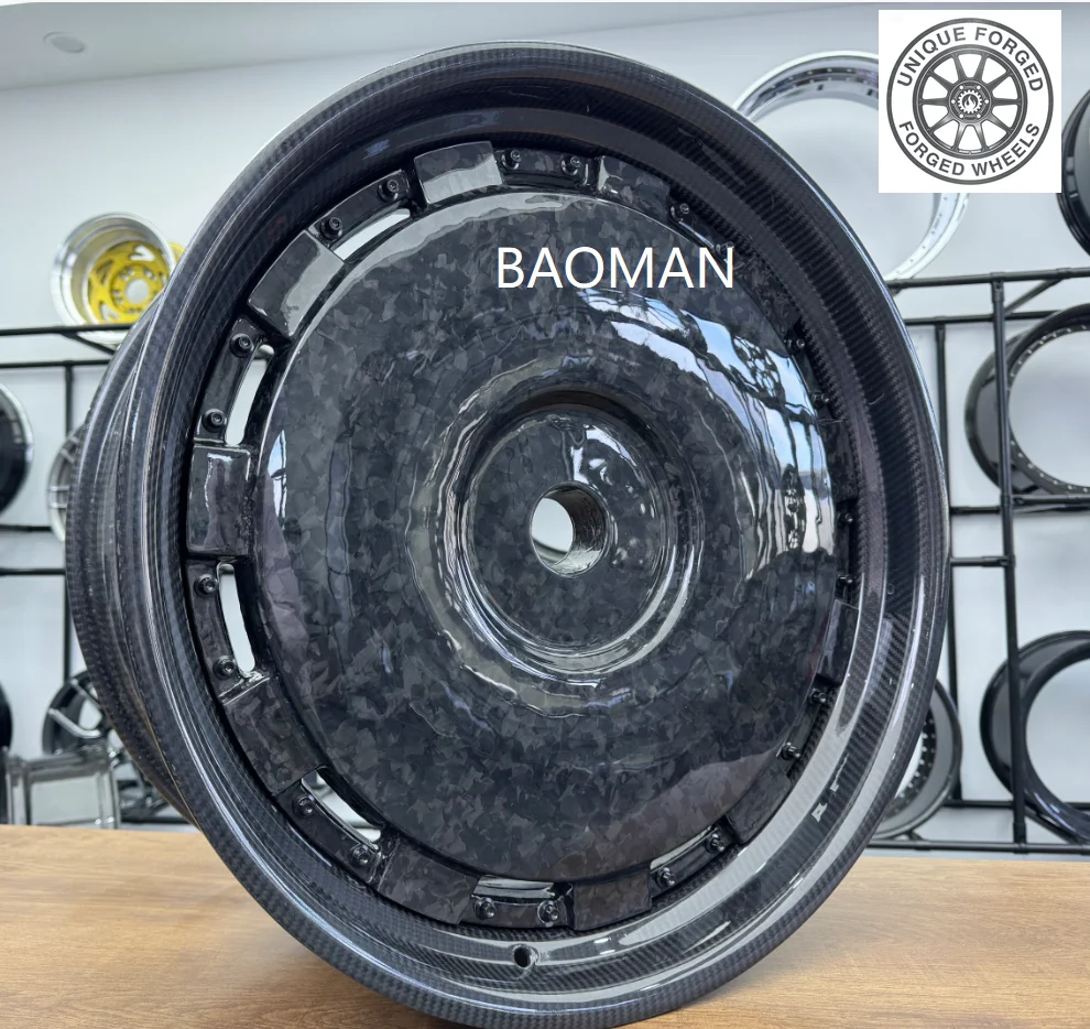 

Customize Carbon Fiber Monoblock 1 PC/ 2 PC Light Weight Luxury Car Wheels for Passenger Cars