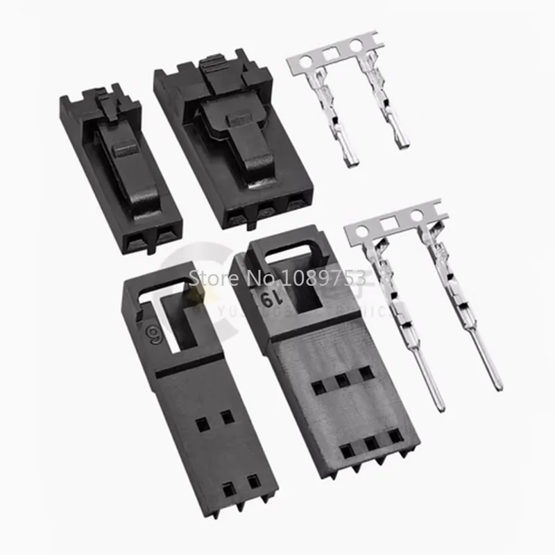 

10sets MX2.54 Dupont Connector 2/3/4/5/6Pin with Belt Buckle Wire To Wire Type 2543 Male + Female Housing + Terminals