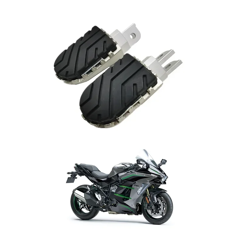 

FOR KAWASAKI NINJA H2 R H2R Motorcycle Accessories Front Footpegs Foot Rest Peg