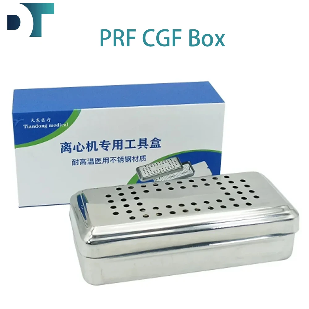 

Dental Implant Surgical Stainless Steel Rich Fibrin Bone Membrane Kit Dentistry Lab Surgery Instrument Tools PRF CGF Box