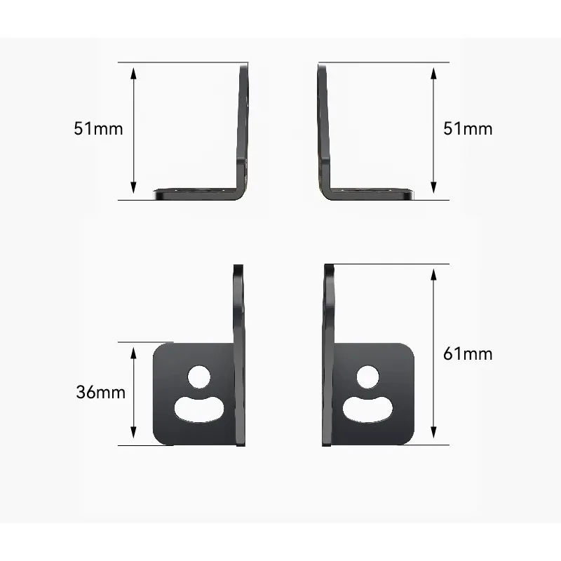 Adjustable Light Bar Mounting Bracket for Scooter Motorcycle Crash Bar