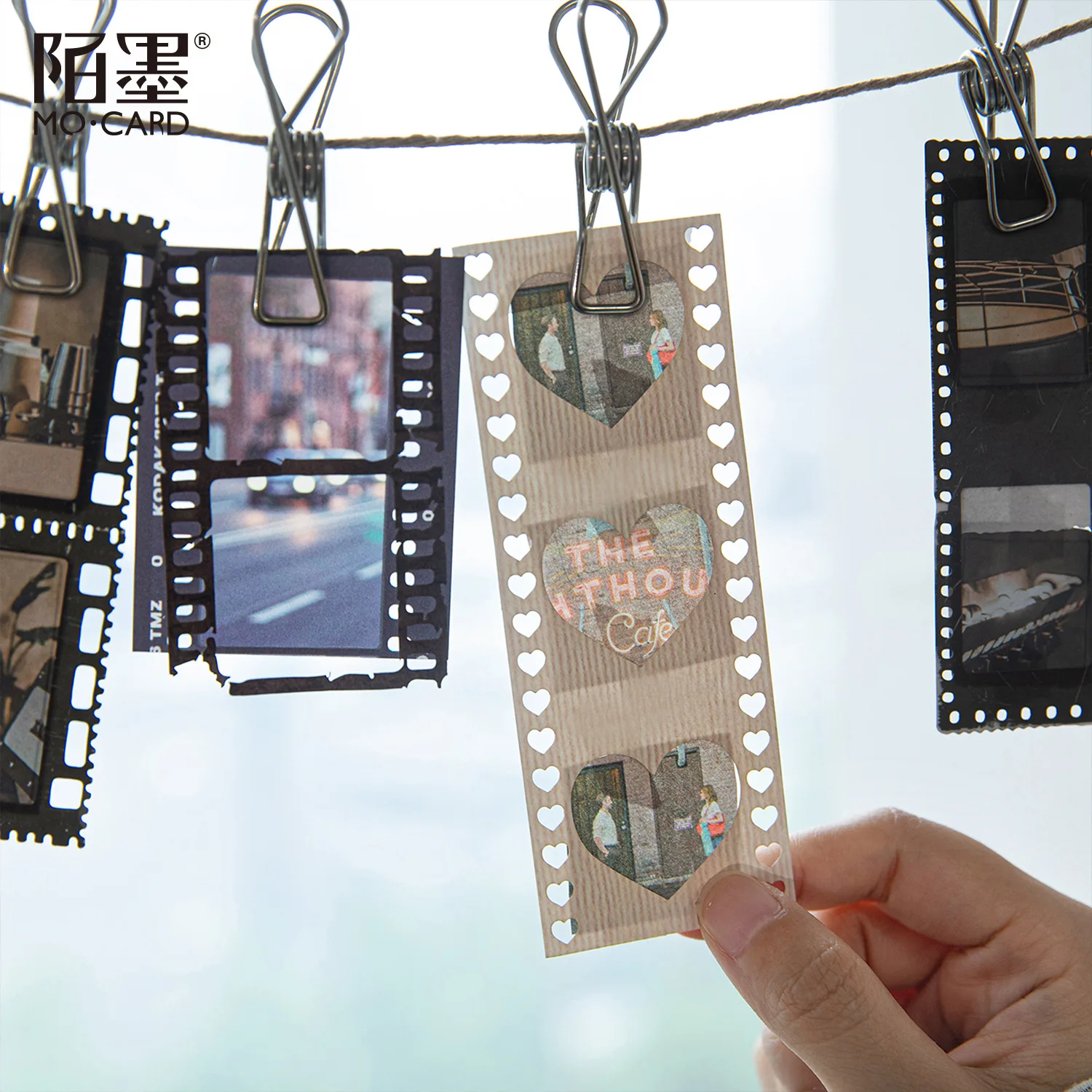 20pcs/lot Memo Pads Material Paper Film frame collection Junk Journal Scrapbooking paper Decoration stationery
