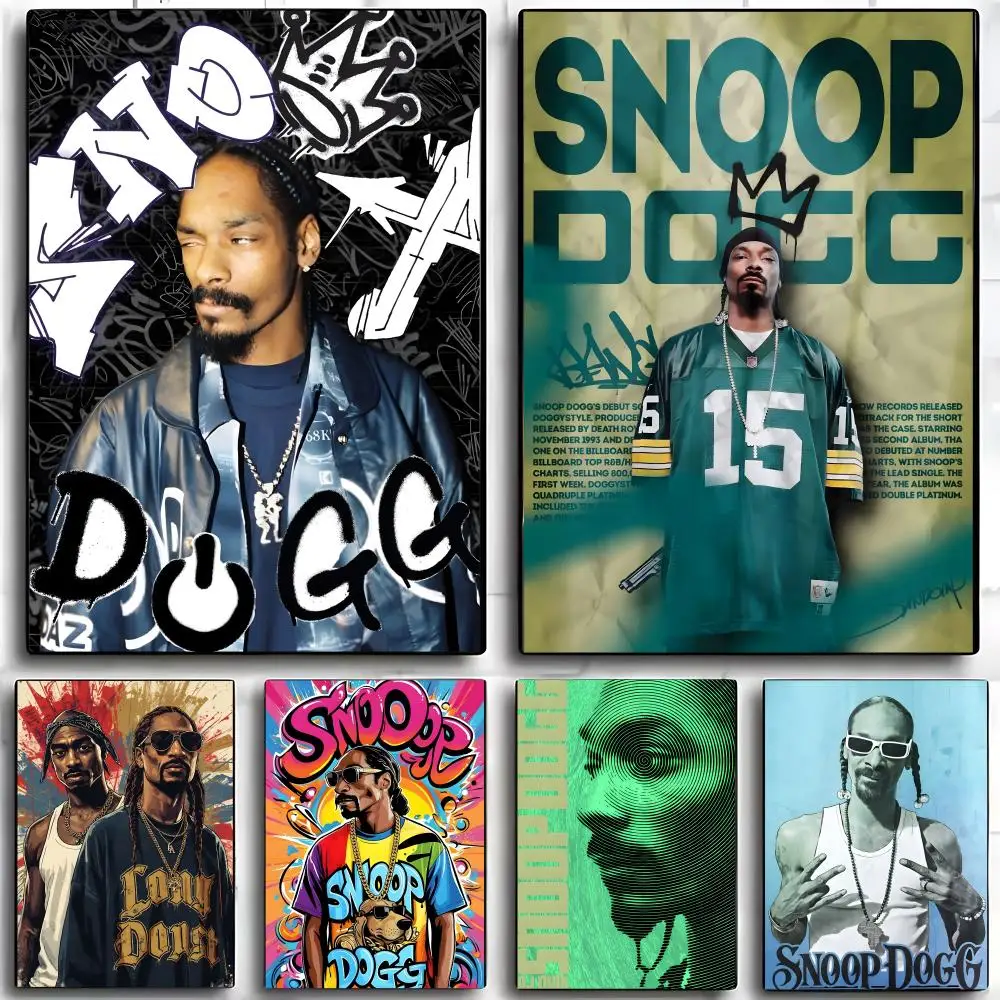 USLegendRap S-Snoop D-Dogg Poster Wall art print art suitable for living room bedroom bar parlor home decor gift