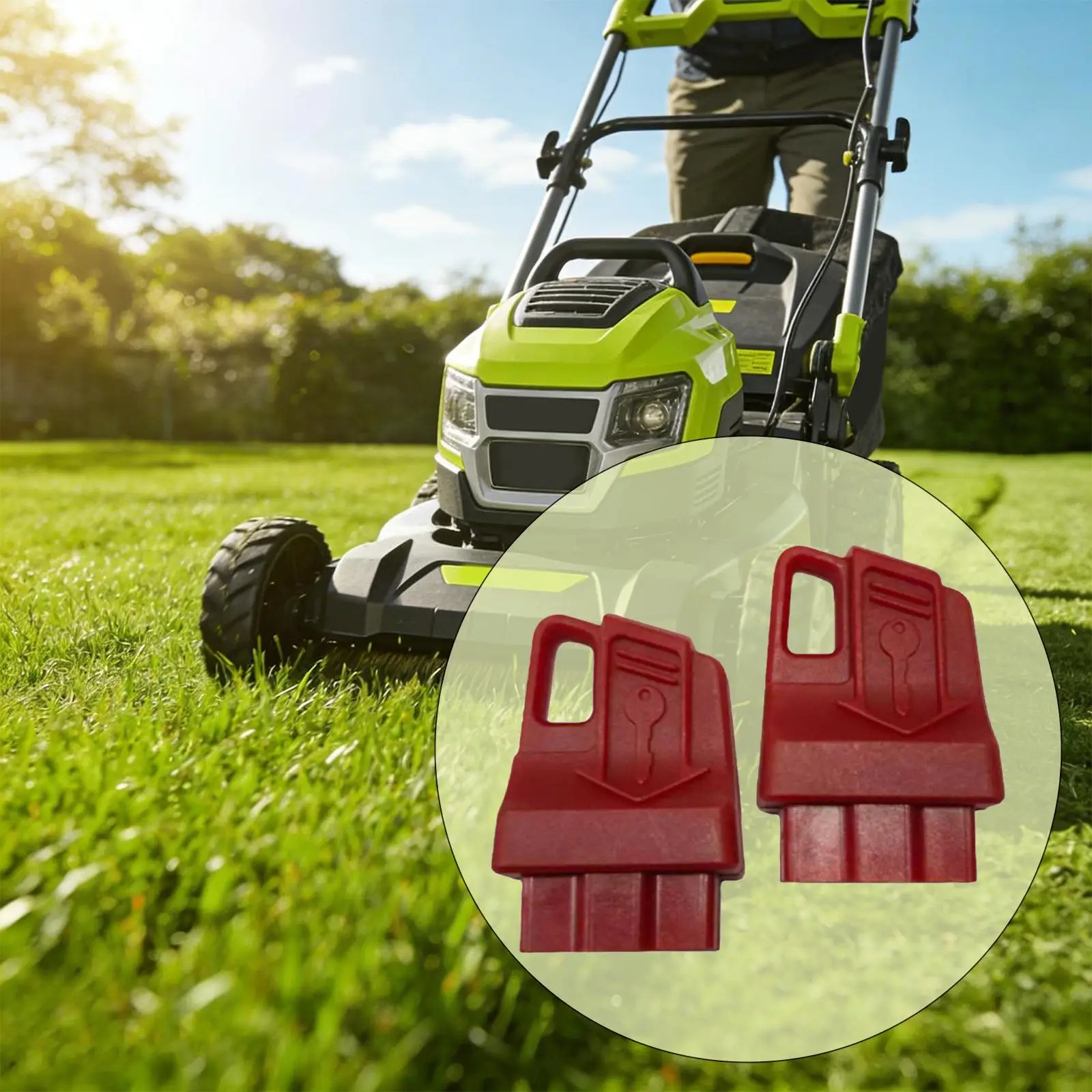 

Портативная косилка, замена ключа для газонокосилки, предохранители для RY40109, компактный гараж, сад, открытый