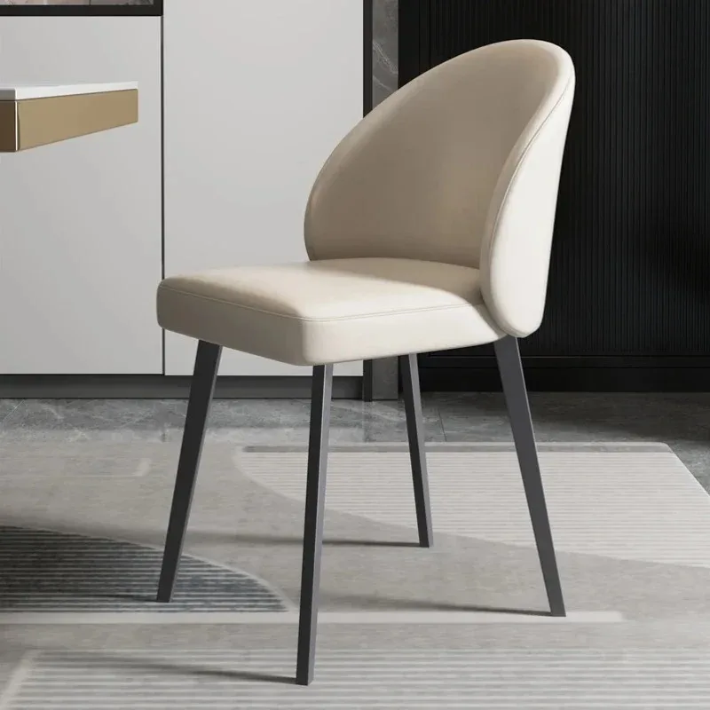 Sillas de Comedor minimalistas de estilo nórdico, Sillas de Comedor relajantes para restaurante, Sillas de espera de diseño, muebles de Comedor para el hogar