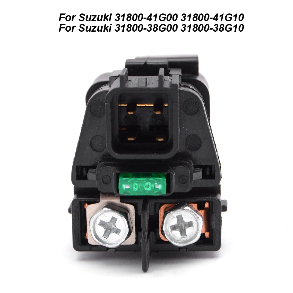 

Motorcycle Starter Relay Solenoid Electrical Switch For Suzuki GSXR600 GSXR750 GSXR1000 SFV650 LTA400F KingQuad 400 GSX1250FA